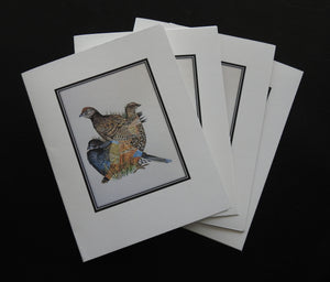 Dusky Grouse Card Pack (Set of 4) 4 X 4  $5.00